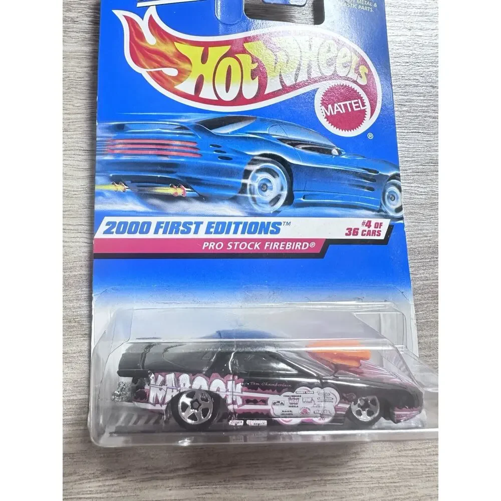 Hot Wheels 2000 First Editions 4/36 #64 Pro Stock Firebird Black w/ 5SPs H57
